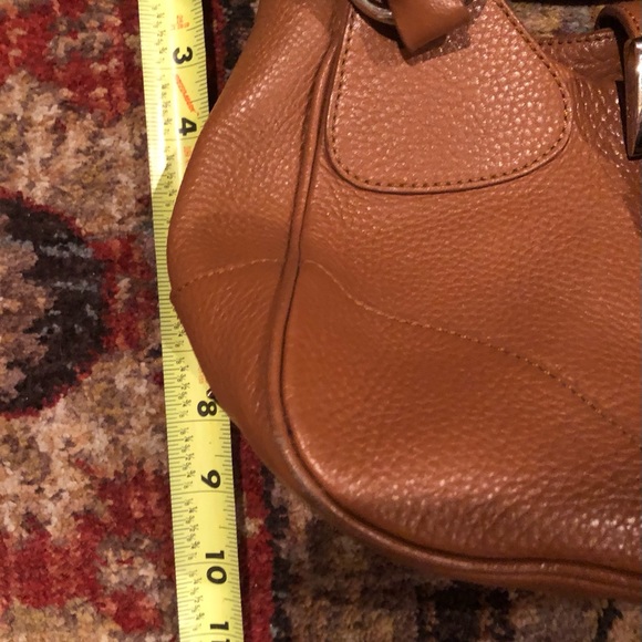 Prada moon purse BR0826 Vitelli Daino Moon camellio one owner- purse- - Picture 8 of 10